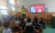 交警宣传进校园     交通安全“驻”心间